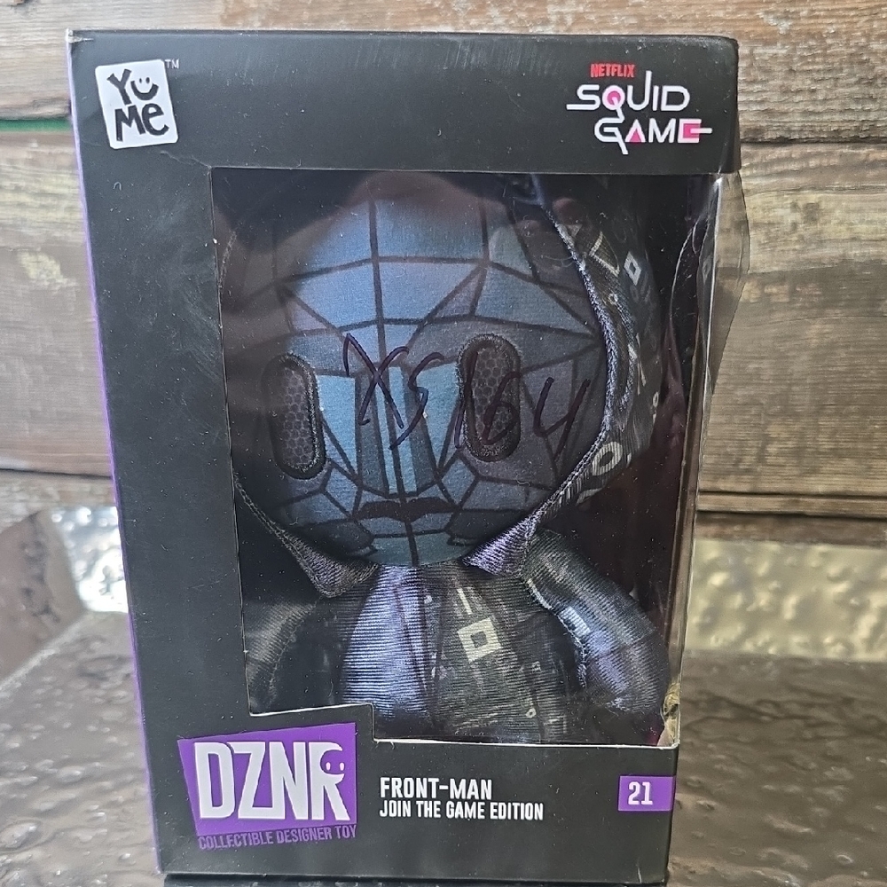 Netflix Squid Game Front-Man Doll - Black and Purple